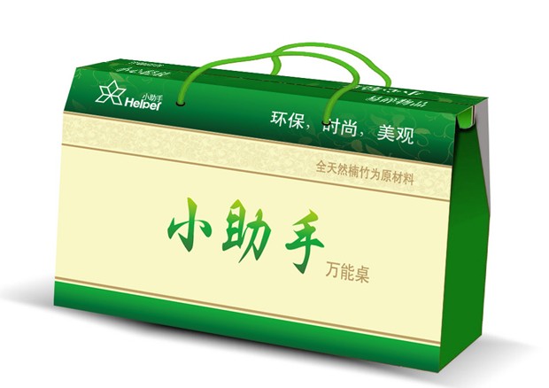专业笔记本电脑桌包装设计